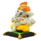 Puja N Pujari Ganesha Golden Color Showpiece Idol For Car Dashboard