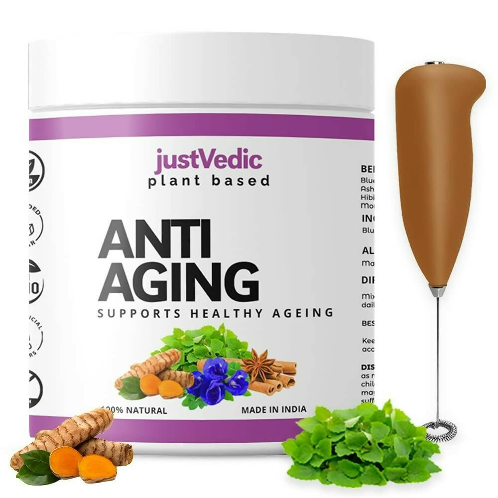 Just Vedic Anti Aging Drink Mix - Swadesiicart