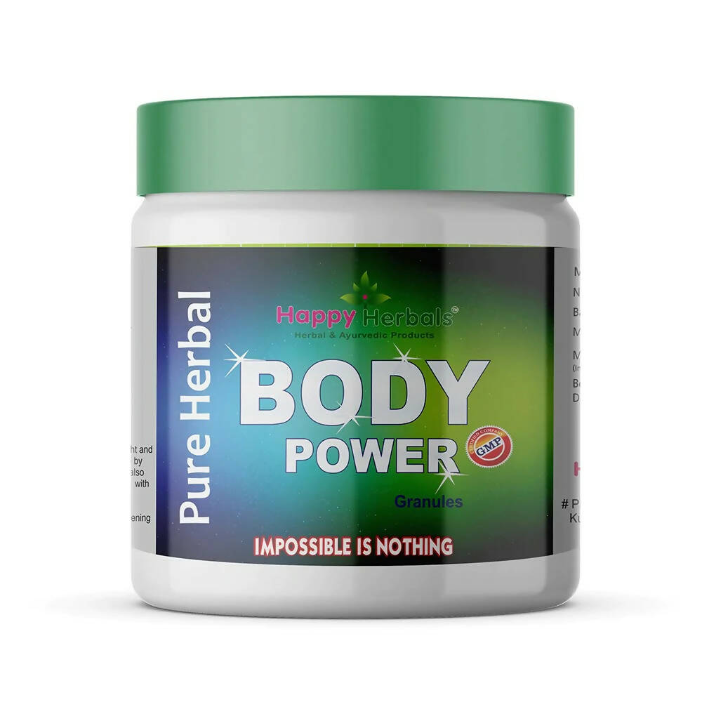 Happy Herbals Body Power Granules | Swadesiicart
