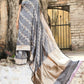 Joban Fashion Silver Grey Pure Katan Pure Handloom Banarasi Silk Saree | Swadesiicart