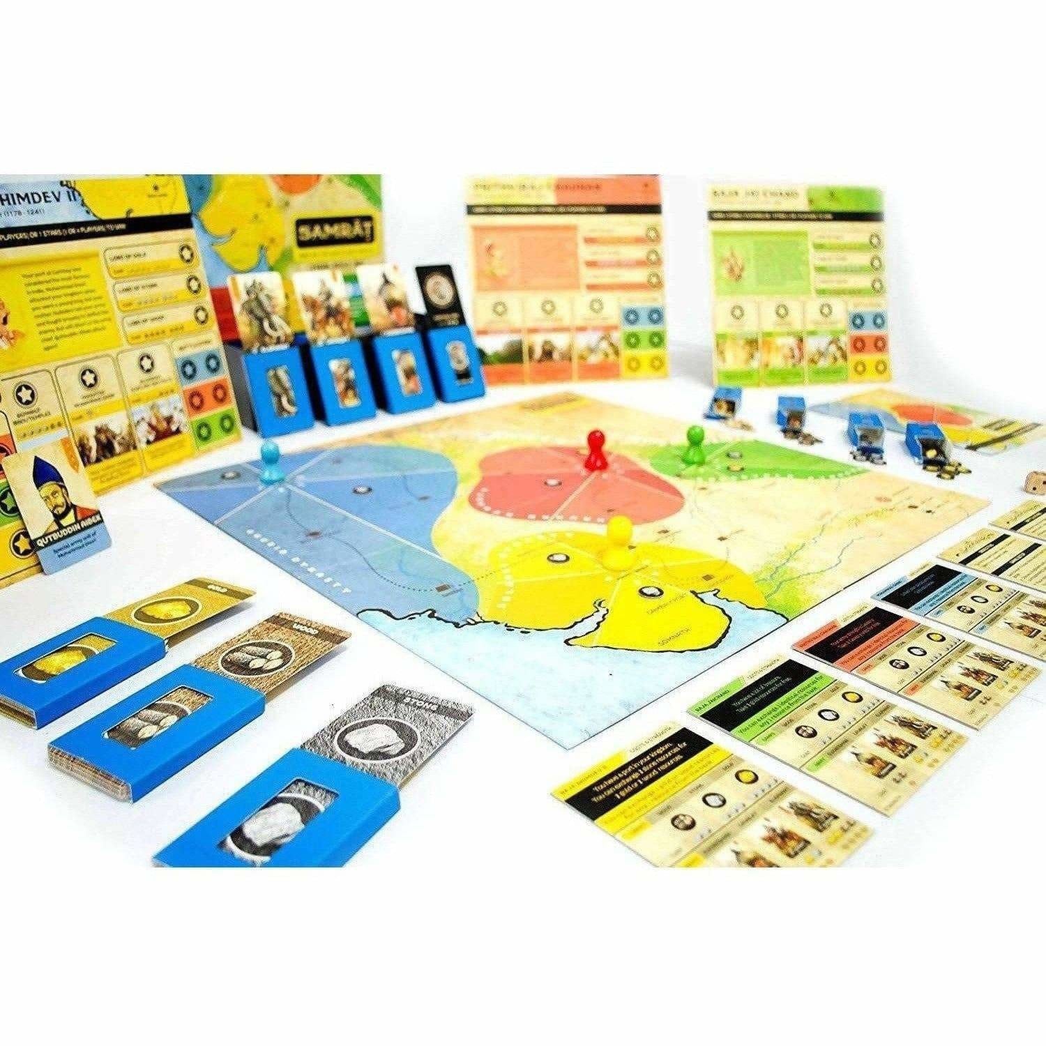 Samrat Strategy Board Game Based on Indian Kings History - Swadesiicart