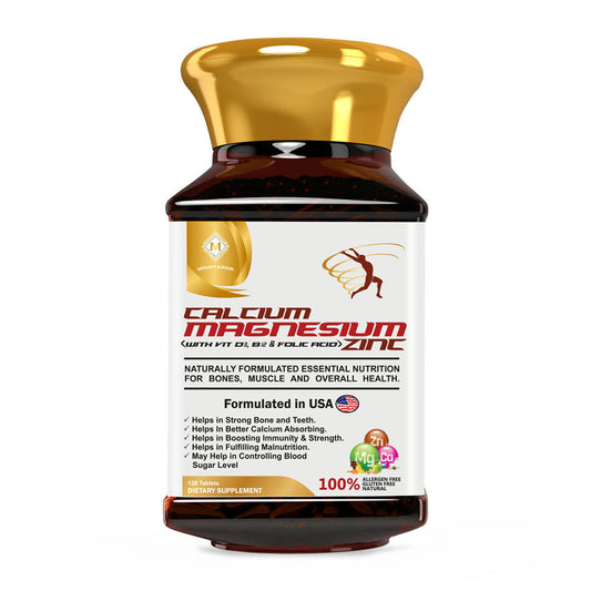 Mountainor Calcium, Magnesium & Zinc Tablets | Swadesiicart