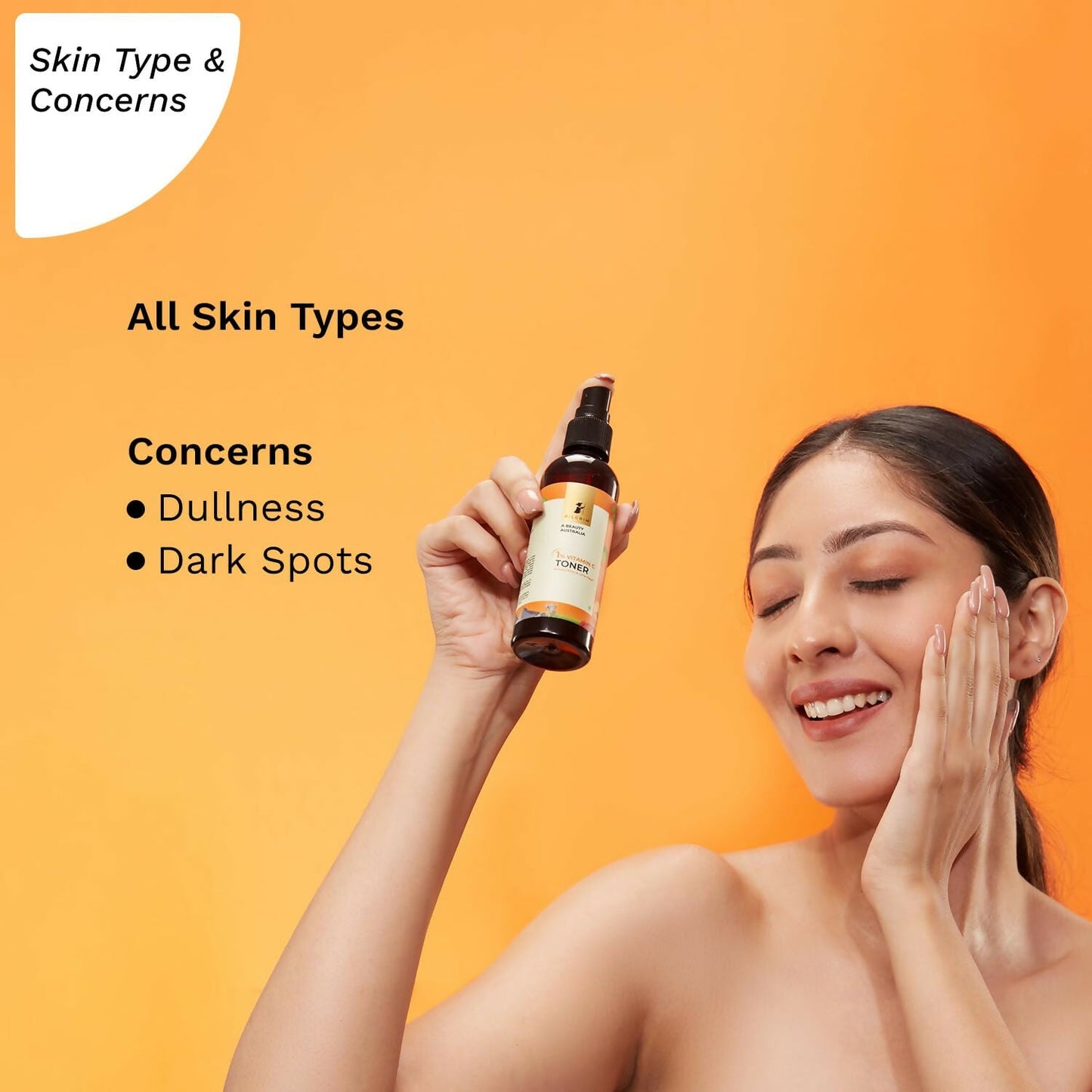 Pilgrim Australian 1% Vitamin C Toner with Kakadu Plum & Lime Pearl For Glowing Skin, Open Pores Tightening & Refining - Swadesiicart