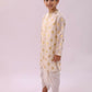 Lil Drama Mishti Off White Kurta and Dhoti For Boys | Swadesiicart