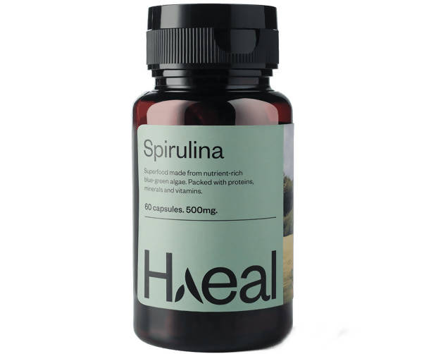 Haeal Spirulina Capsules | Swadesiicart