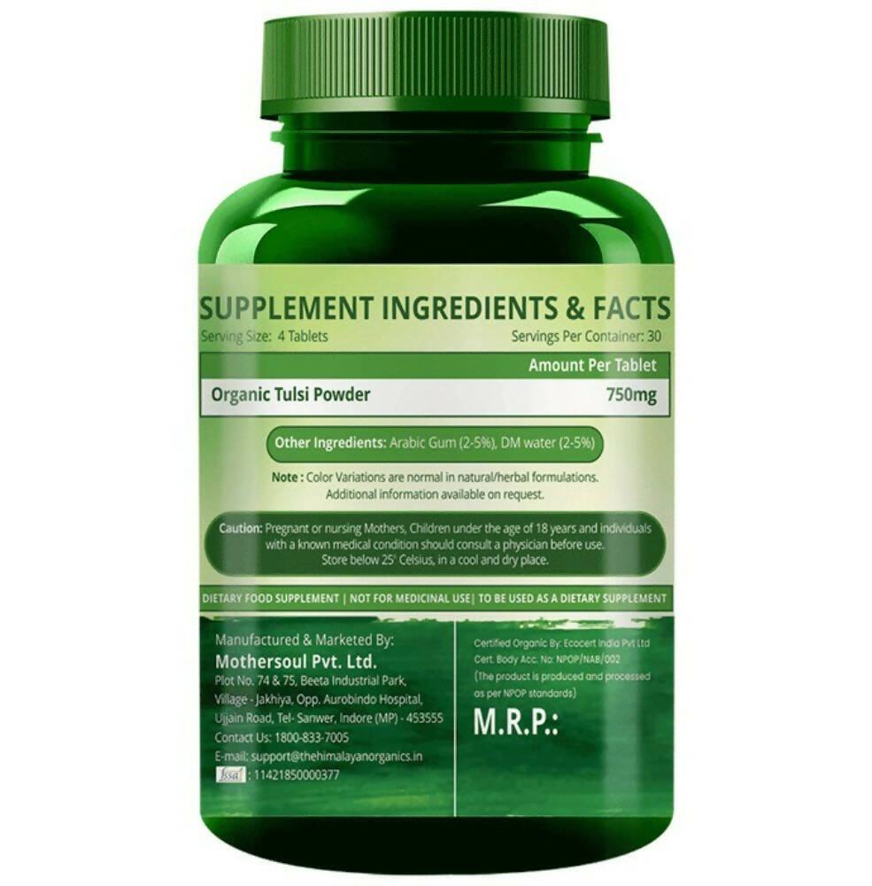 Himalayan Organics Tulsi Tablets | Swadesiicart