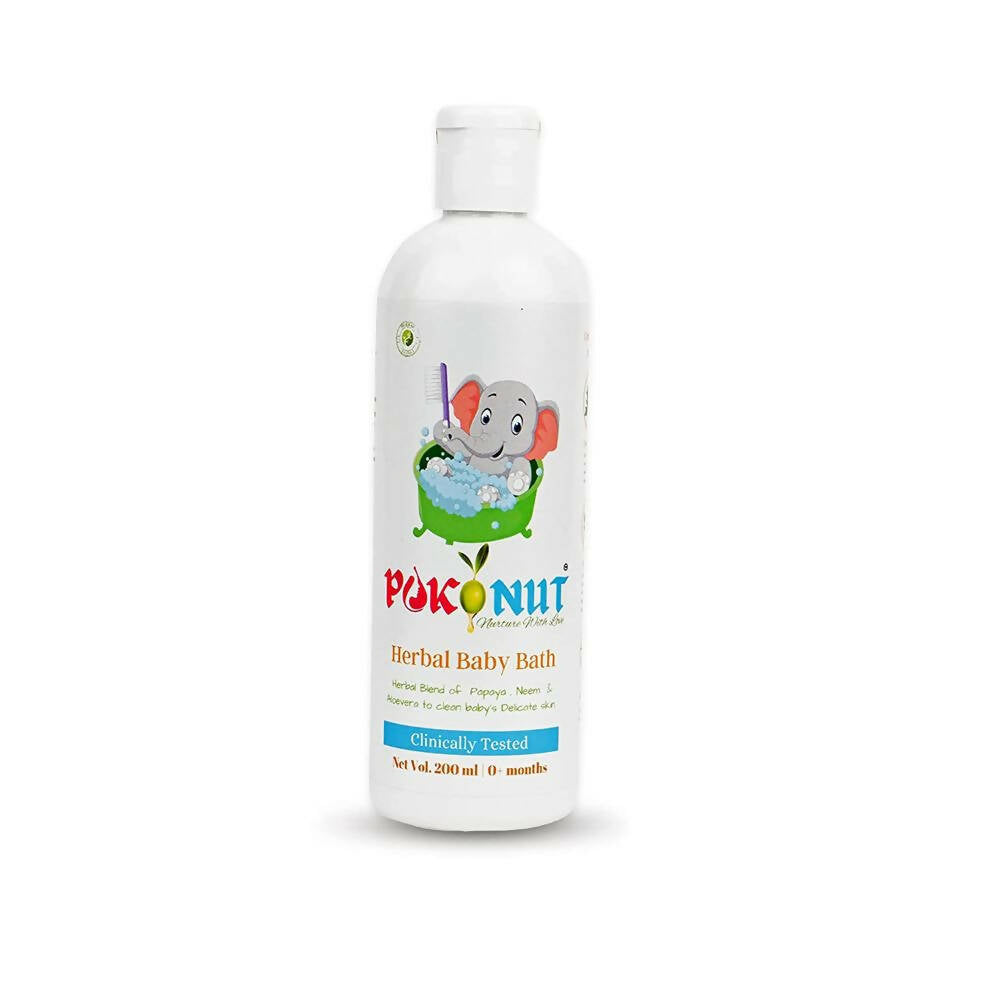 Pokonut Herbal Baby Body Bath - Swadesiicart