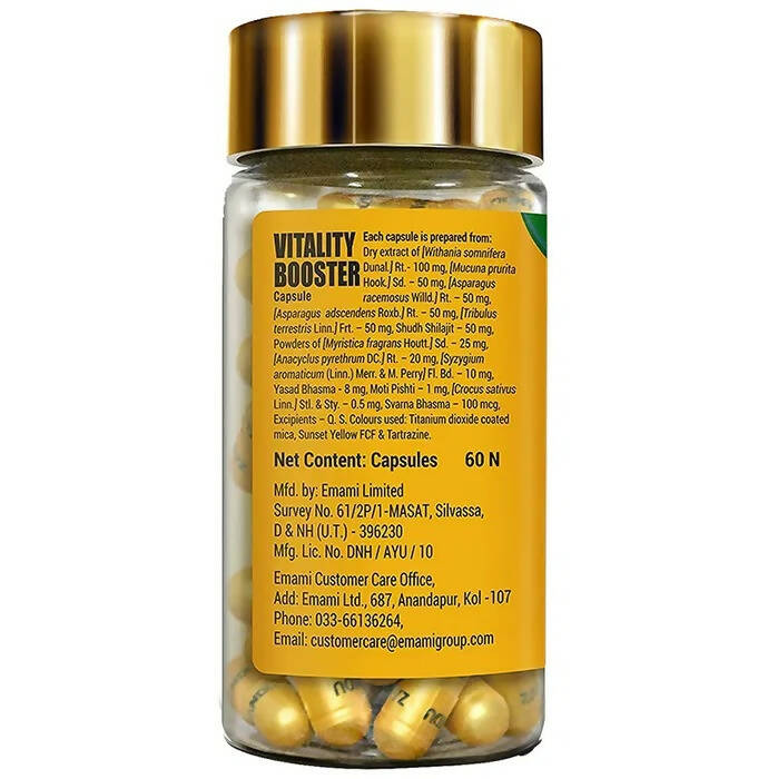 Zandu Vitality Booster Capsules - Swadesiicart