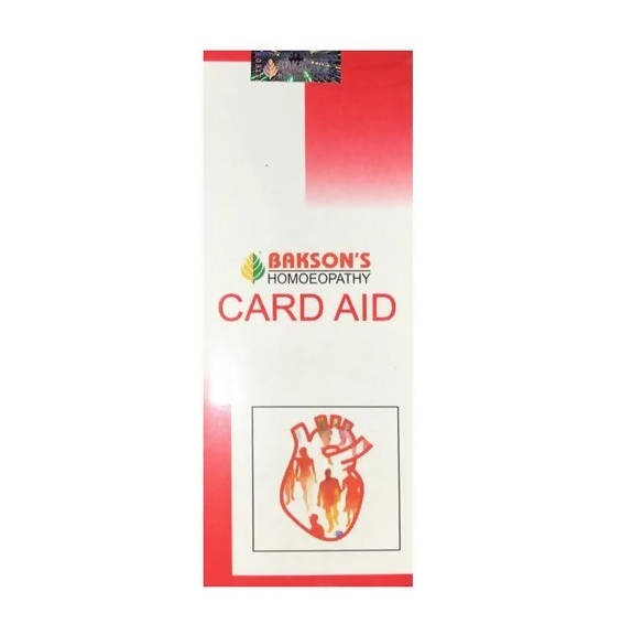 Bakson's Homeopathy Card Aid Drops | Swadesiicart