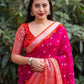 Rani Jute Silk Ethnic Motifs Saree with Unstitched Blouse - Hiral Fashion | Swadesiicart