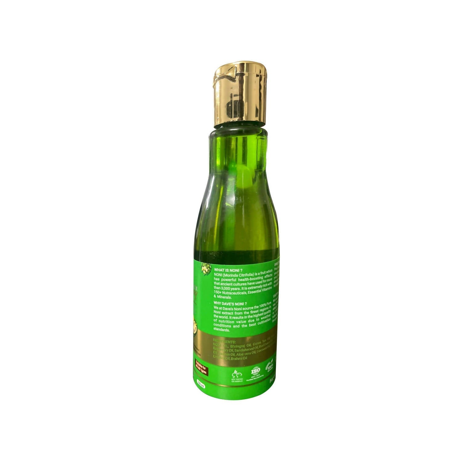 The Dave's Noni Nature Therapy Hair Oil | Swadesiicart