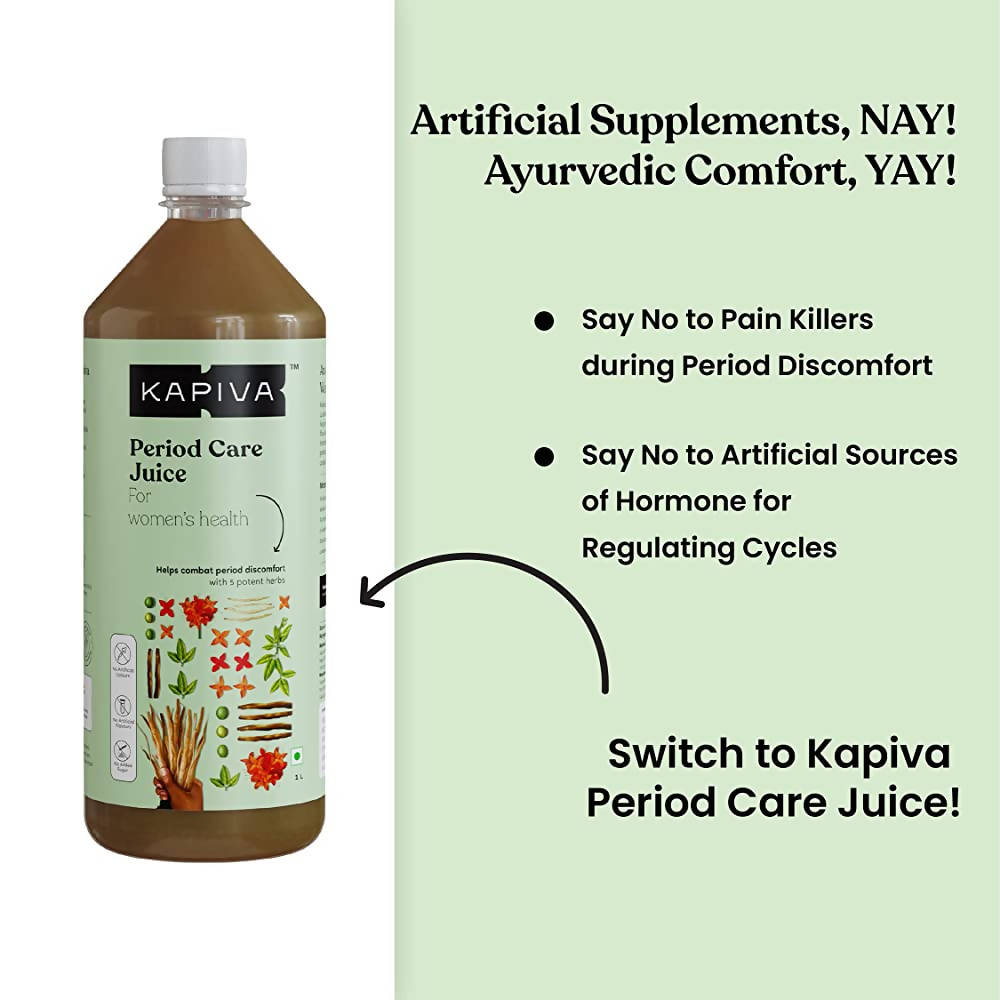 Kapiva Ayurveda Period Care Juice | Swadesiicart