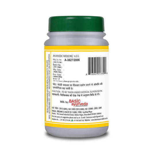 Basic Ayurveda Nityanand Ras Tablet - Swadesiicart