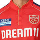 Punjab Kings Men Red Printed Half Sleeves Jersey IPL, T20 | Swadesiicart