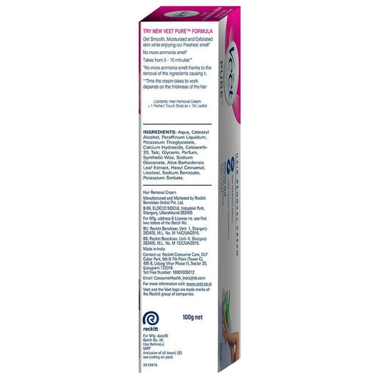 Veet Pure Hair Removal Cream for Women - Sensitive Skin - Swadesiicart
