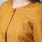 Even Apparels Yellow 100% Viscose Open Front Statement Women's Jacket | Swadesiicart