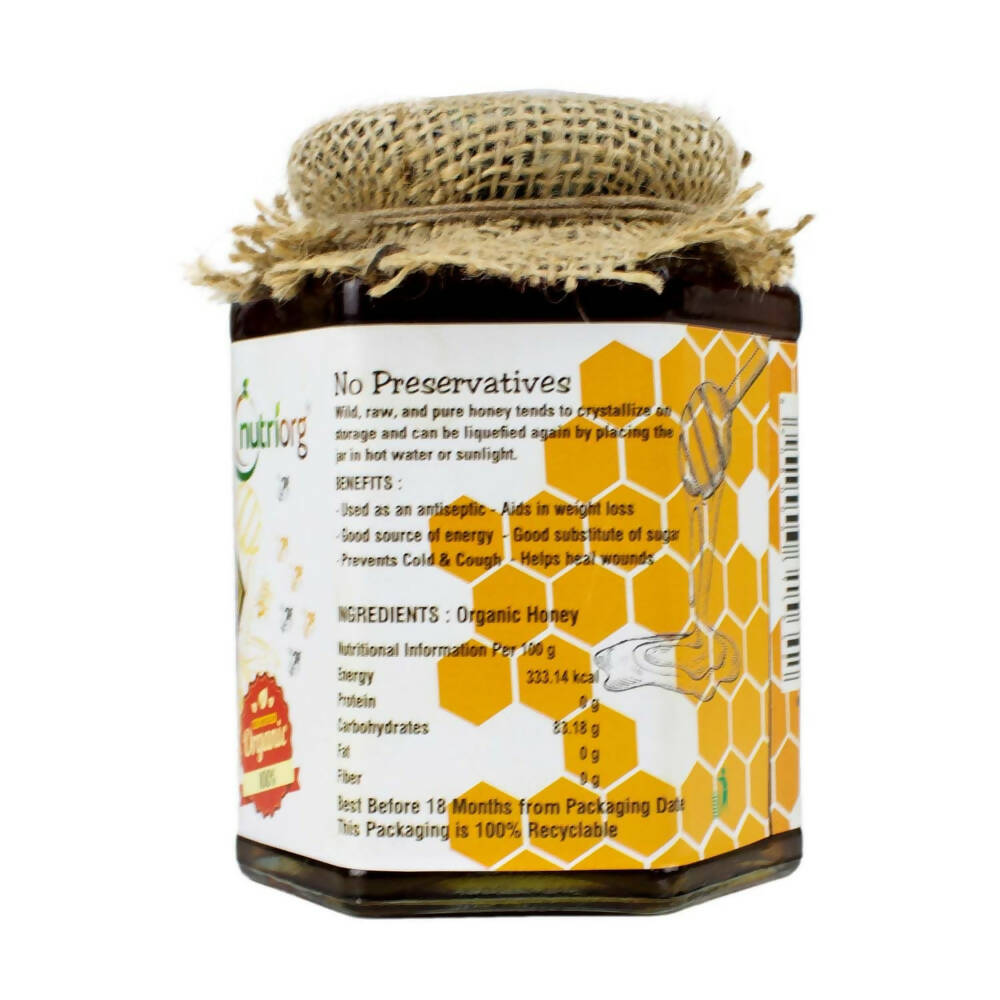 Nutriorg Organic High Altitude Honey - Swadesiicart