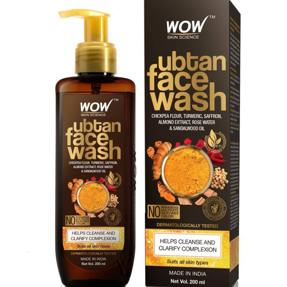 Wow Skin Science Ubtan Face Wash - Swadesiicart
