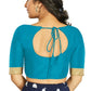 Aastha Fashion Women's Firozi Art Silk Designer Traditional Readymade Blouse