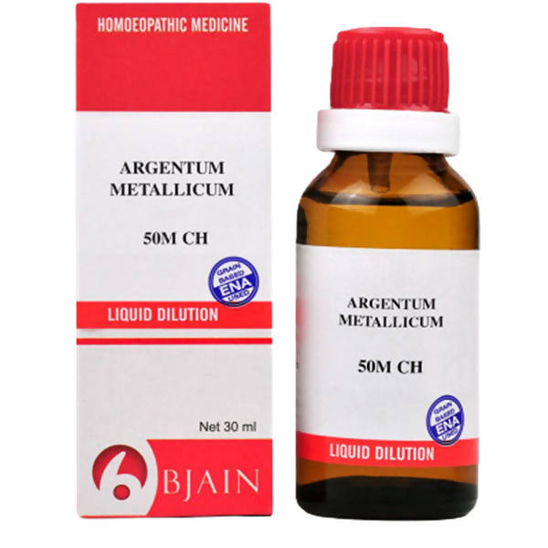 Bjain Homeopathy Argentum Metallicum Dilution | Swadesiicart