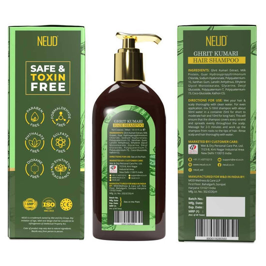 Neud Ghrit Kumari Hair Shampoo - Limited Time Offer - Swadesiicart