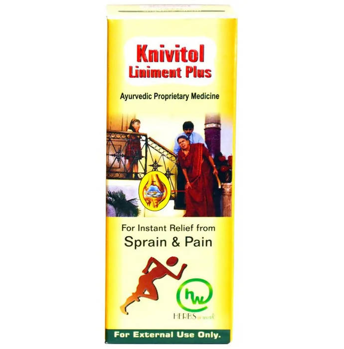 Jiwadya Knivitol Liniment Plus Oil | Swadesiicart