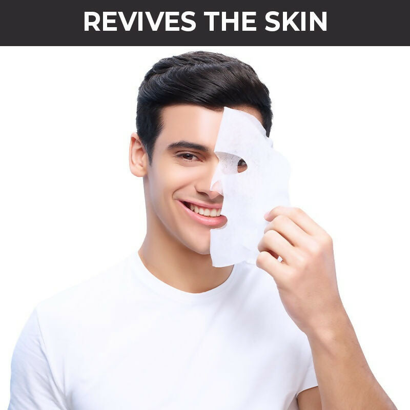 Nykaa Skin Secrets Exotic Indulgence Black Mud + Aloe Vera Sheet Mask For Purified & Hydrated Skin - Swadesiicart