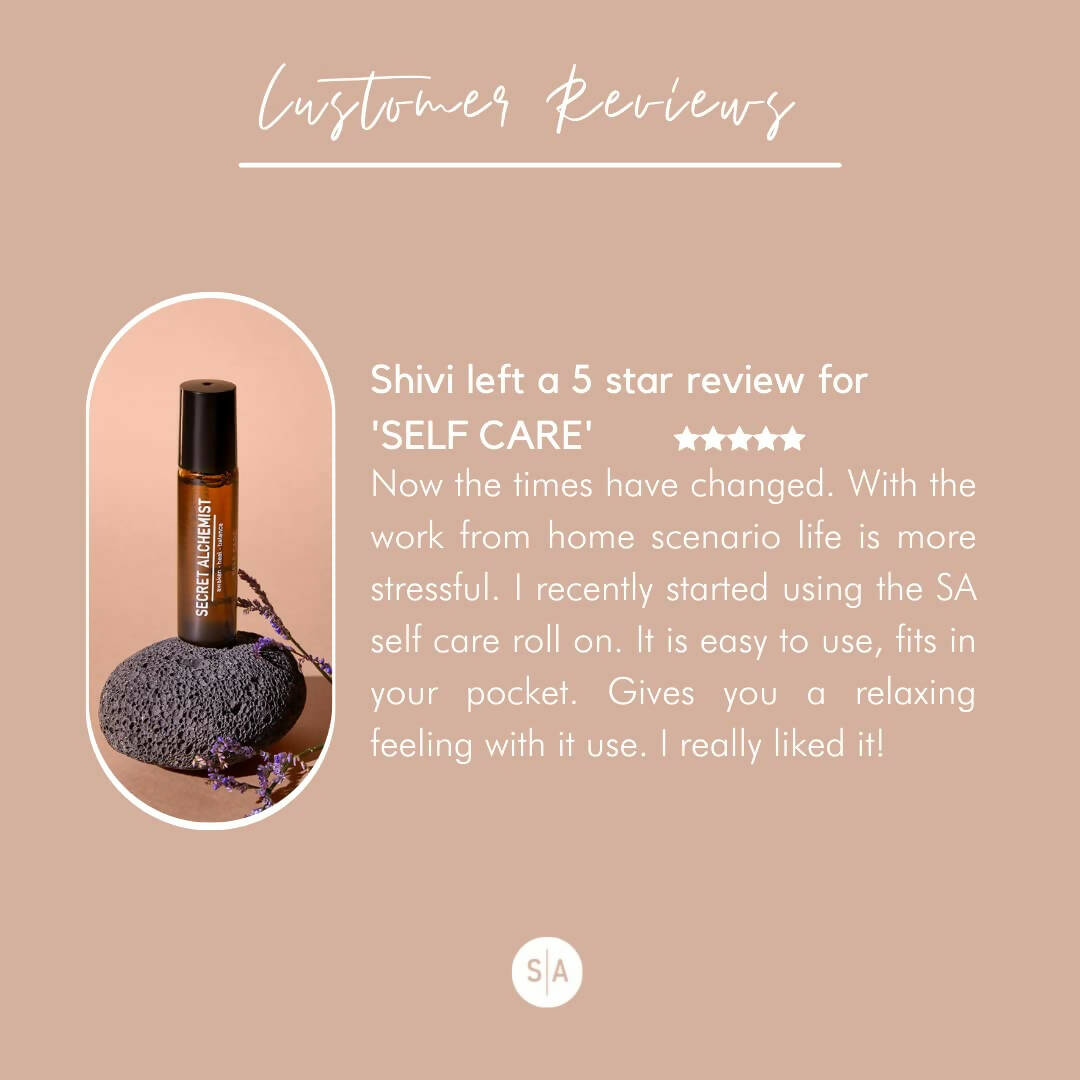 Secret Alchemist Self-Care Relaxation Oil - Swadesiicart