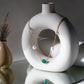 Layered Pearl and Emerald Neckpiece (gold) - Ruby Raang | Swadesiicart