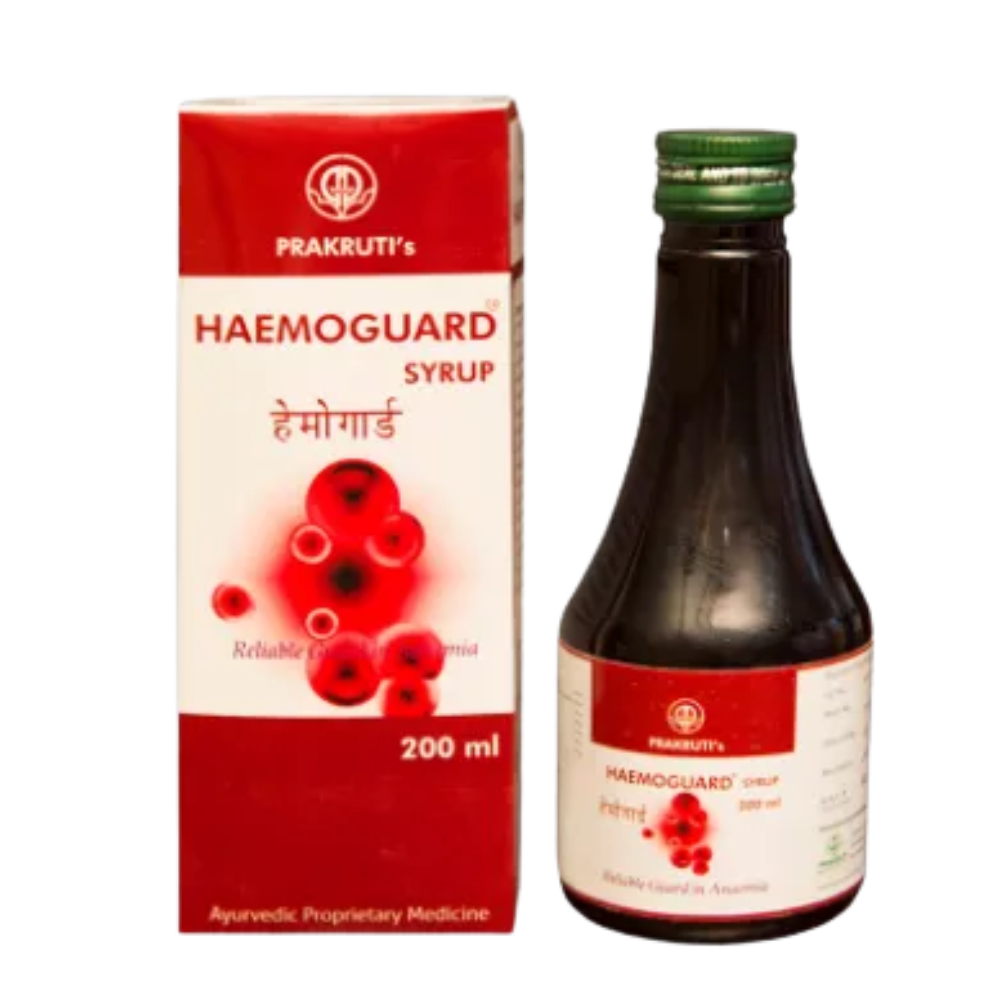 Prakruti Ayurveda Haemoguard Syrup | Swadesiicart