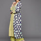Ahalyaa Womens Yellow Cotton Digital Printed Kurta Palazzo Set | Swadesiicart