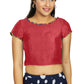 Aastha Fashion Women's Gajri Art Silk Designer Party Wear Readymade Blouse