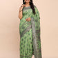 Shree Shyam Fashion Linen Cotton Green Saree