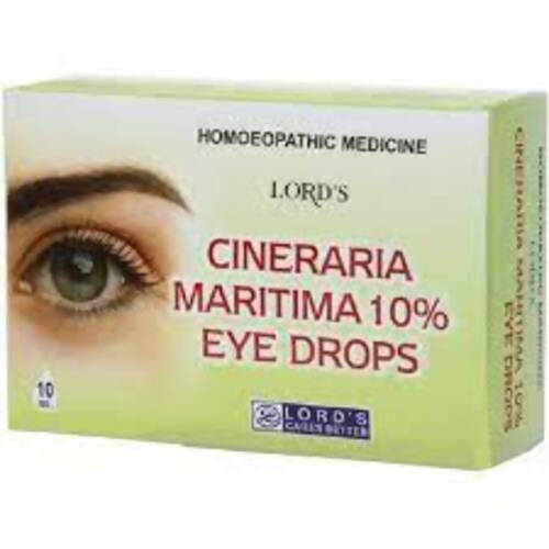 Lord's Homeopathy C-ineraria Maritima 10% Eye Drops | Swadesiicart