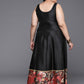 Ahalyaa Women's Traditional wear Ethnic Dress - Black | Swadesiicart