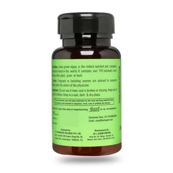 Herbxpert Spirulina Tablets - Swadesiicart