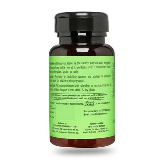Herbxpert Spirulina Tablets - Swadesiicart