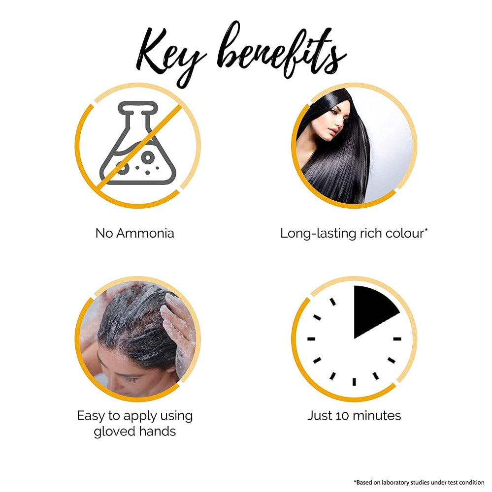 Easy Hair Color 25 ml (Black Colour)