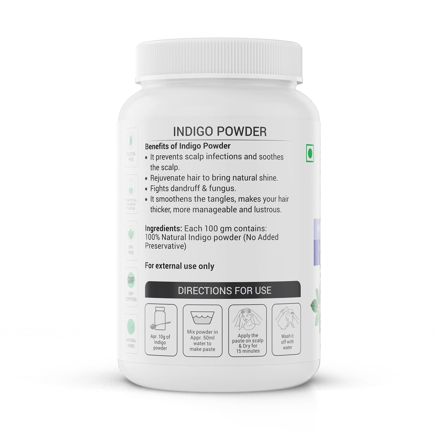 Krishna'S Herbal & Ayurveda Indigo Powder | Swadesiicart
