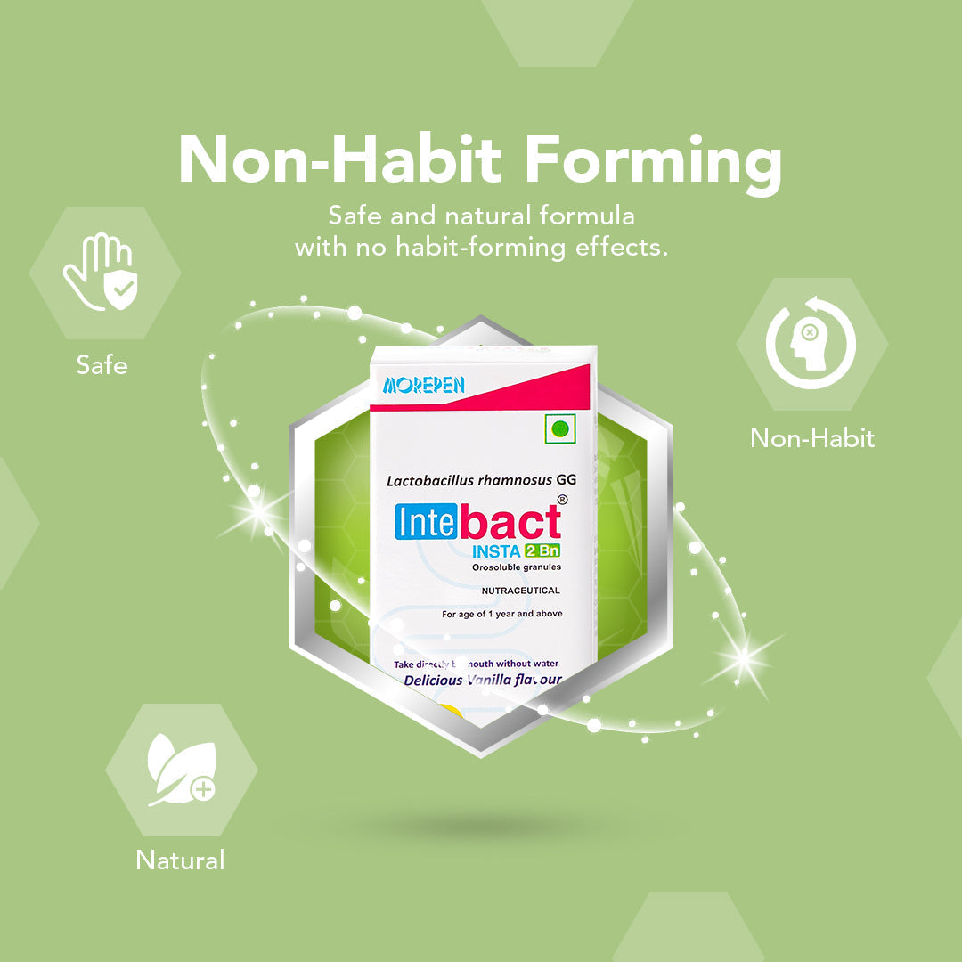 Dr Morpen Intebact Insta Probiotic 2Bn (Vanilla Flavour) | Swadesiicart