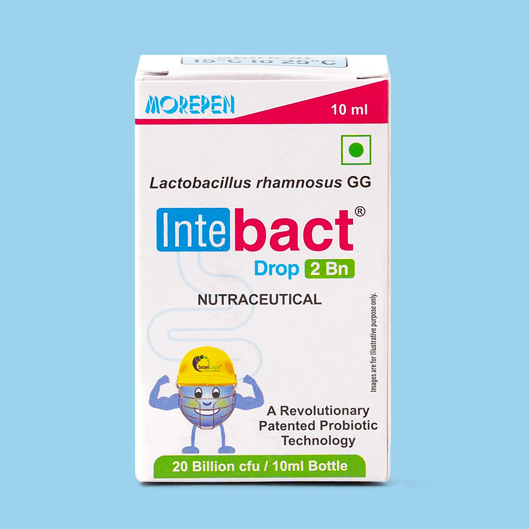 Dr Morpen Intebact Probiotic Drop 2 Billion Drop | Swadesiicart