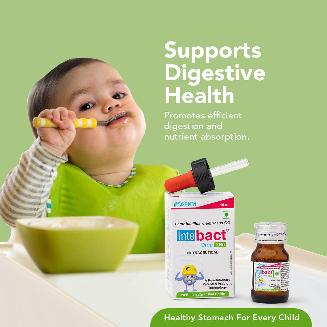 Dr Morpen Intebact Probiotic Drop 2 Billion Drop | Swadesiicart