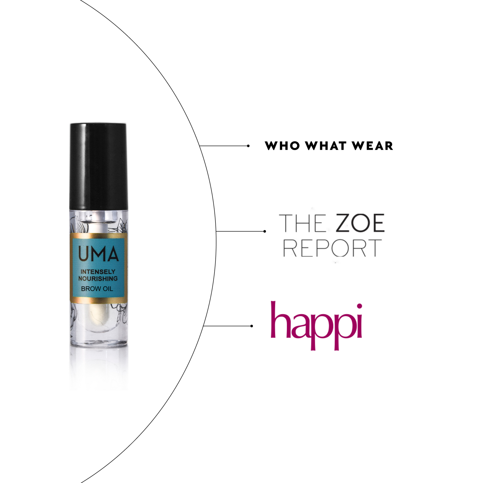 UMA Intensely Nourishing Brow Oil
