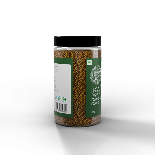 1 - Organic Coriander Seeds - 50g