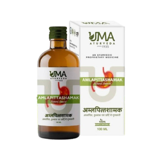 Uma Ayurveda Amlapittashamak Natural Antacid Syrup - Uma Ayurveda