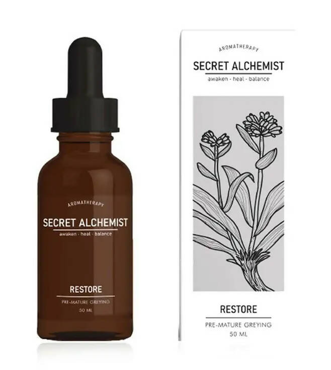 Secret Alchemist Restore Anti Greying Oil | Swadesiicart