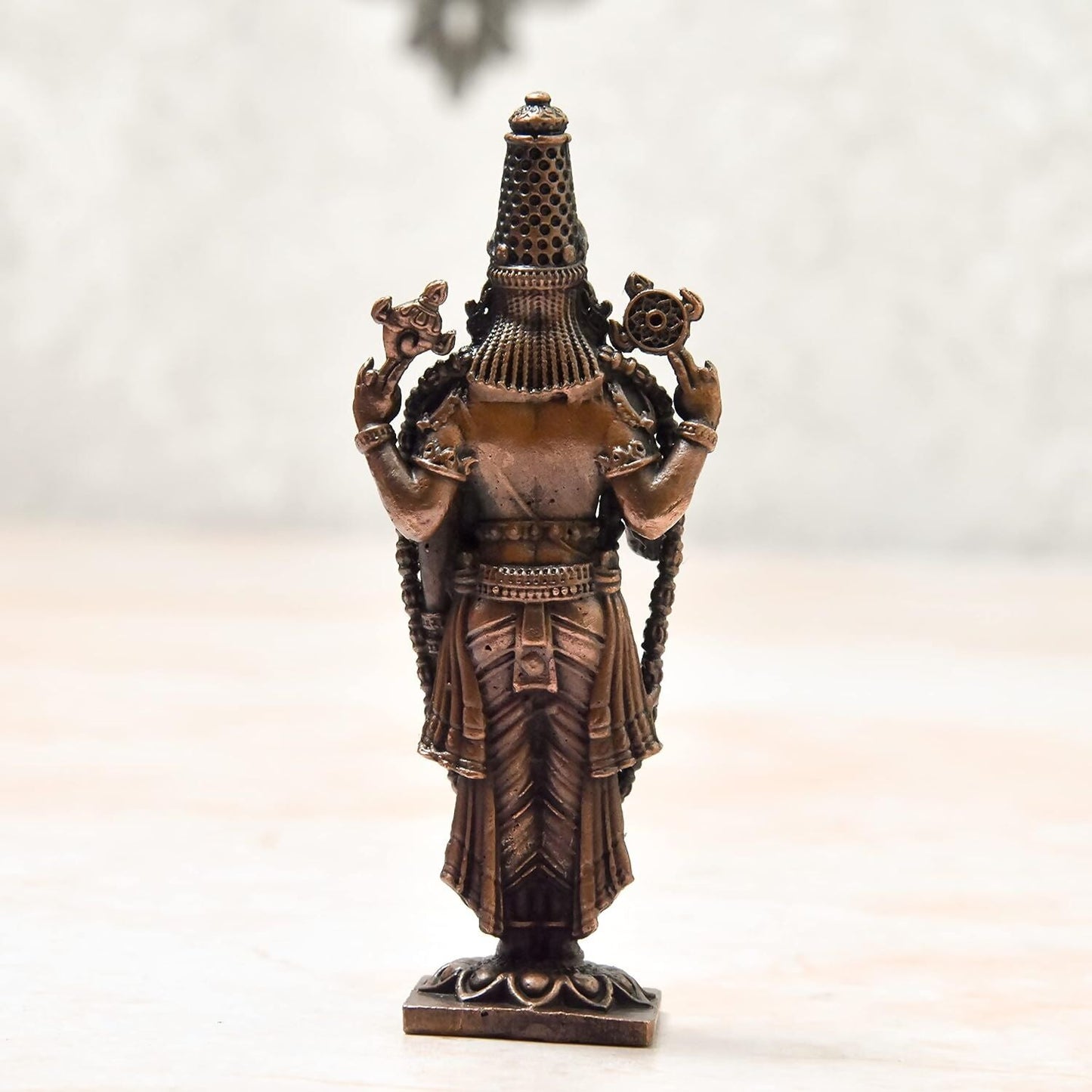 Bhimonee Decor Handmade Copper Balaji Idol - Swadesiicart