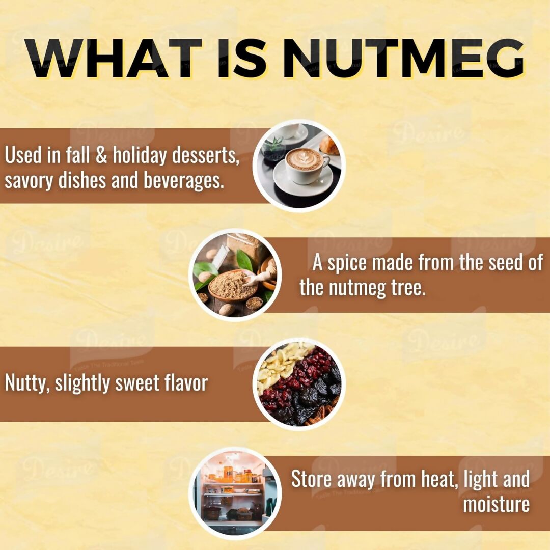 Desire Nutmeg Powder | Swadesiicart