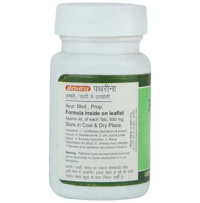 Baidyanath Jhansi Pathreena Tablets - Swadesiicart