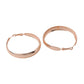 NVR Women Gold-Polished Hoop Earrings | Swadesiicart